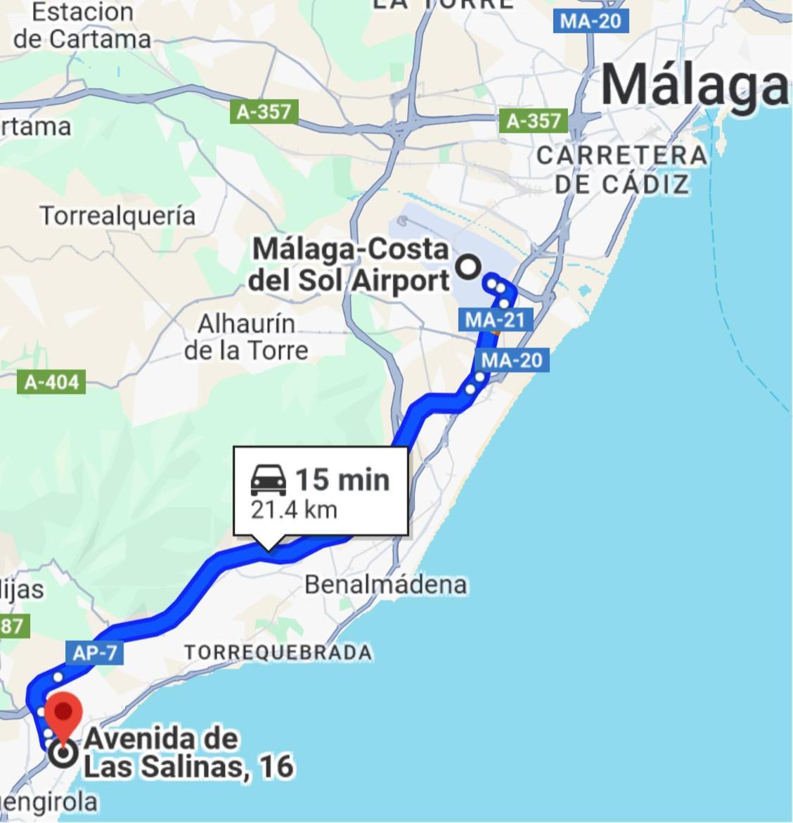 Apartment Las Salinas Boliches Fuengirola Kültér fotó
